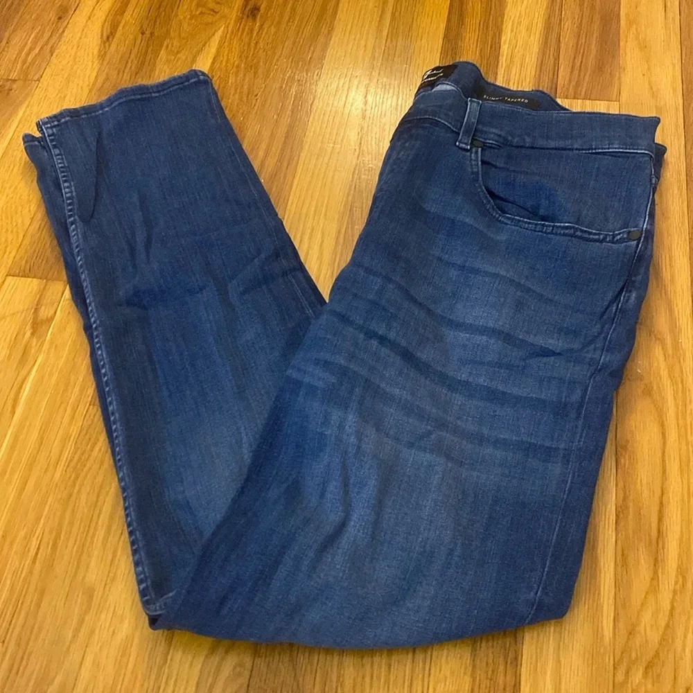 7 For All Mankind Men’s Blue Slim Jeans Size 36